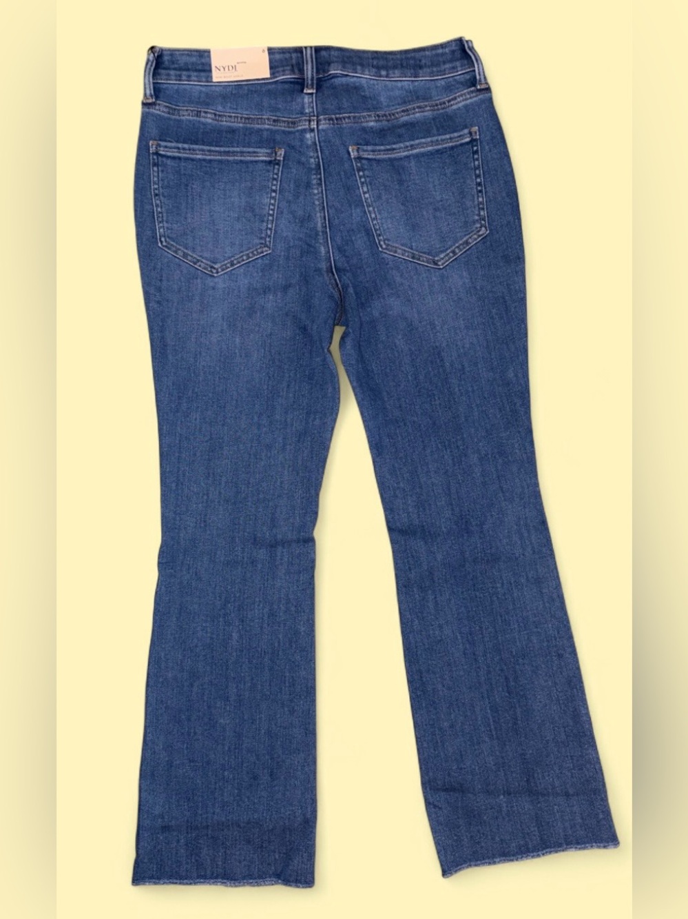 NYDJ Billie Mini Bootcut High Rise Ankle Jeans, NWT - Size 6 - Picture 3 of 9
